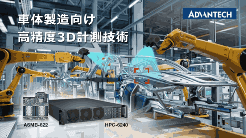 車体製造向け高精度3D計測技術